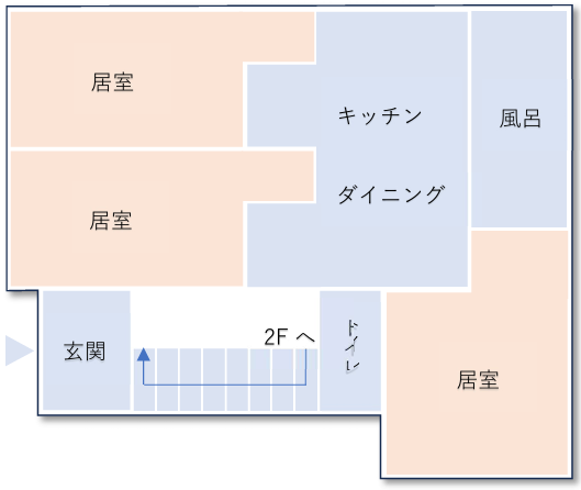 ホーム虹２平面図